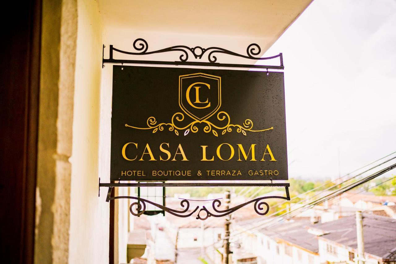 Casa Loma Hotel Boutique & Terraza Gastro 波帕扬 外观 照片